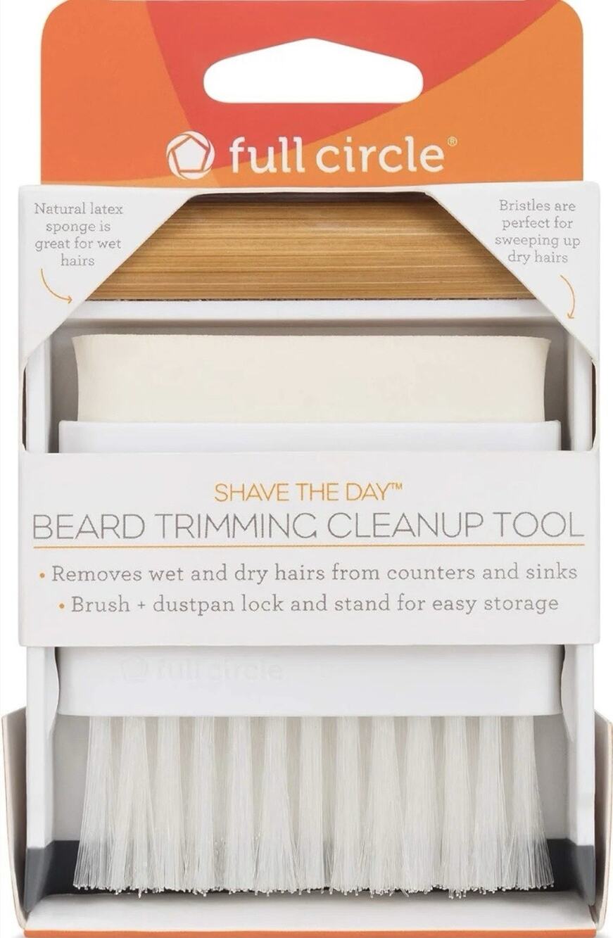 Full Circle Shave The Day Beard Trimming Cleanup Tool Set NIB Convenient Groom